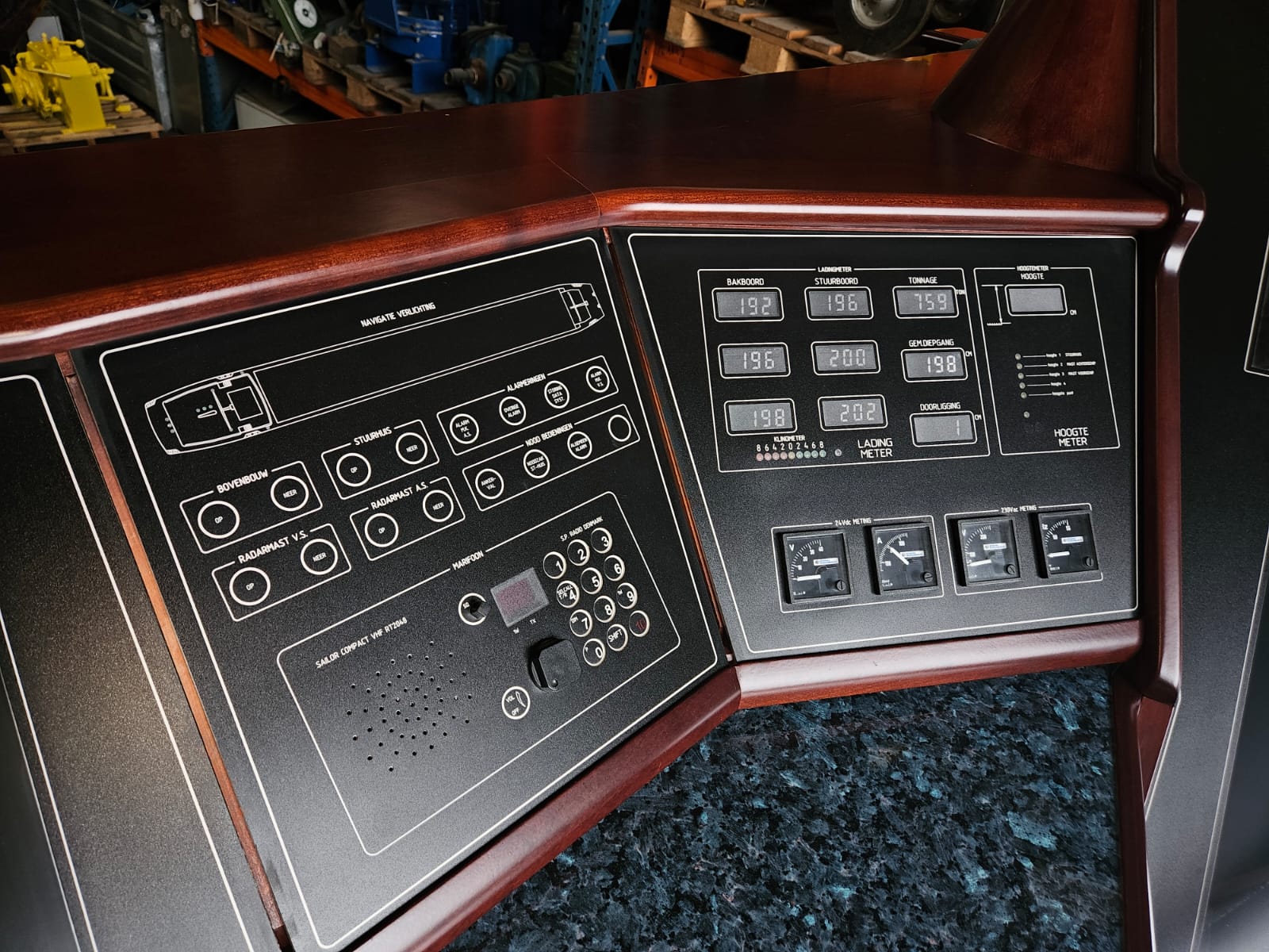 Nieuwe stuurhut cockpit